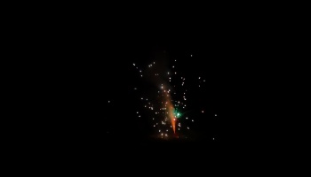 Spooky Slow Motion Fireworks